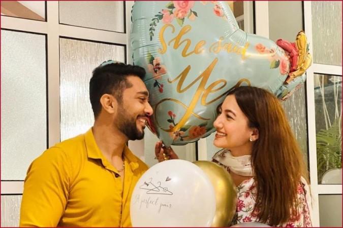 Gauahar Khan and Zaid