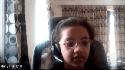 Manya Singhal from Gurugram, Haryana manya singhal