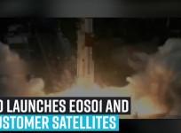 ISRO launches EOS01 and 9 customer satellites from Satish Dhawan Space Centre,Sriharikota.