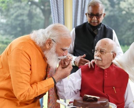 LK advani and PM Modi