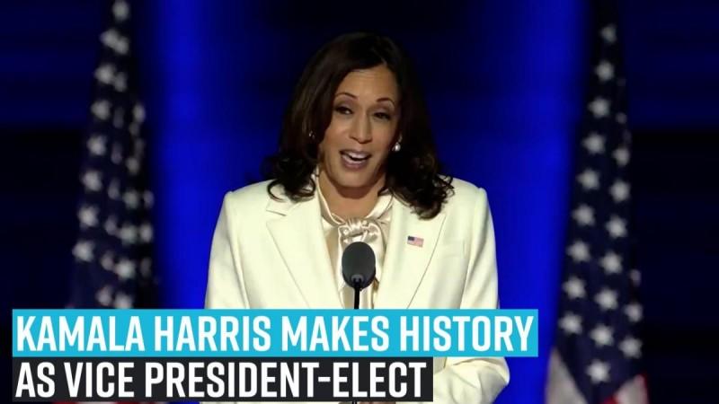 Kamala Harris Makes History As Vice President-Elect