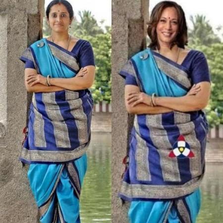 Morphed image of Kamala Harris doing rounds on the Internet Morphed image of Kamala Harris doing rounds on the Internet