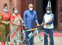 Riyaz with President