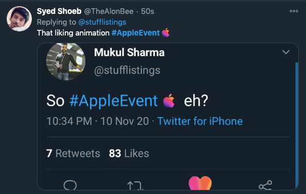 #AppleEvent