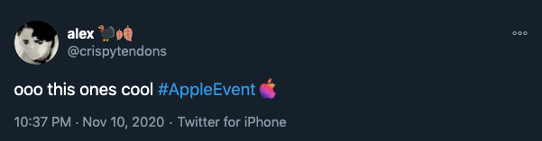 #AppleEvent