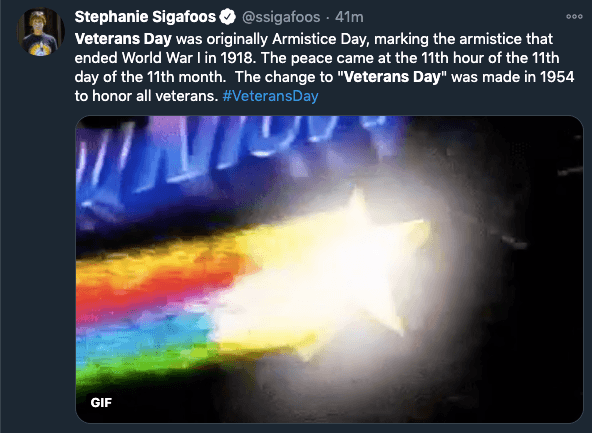 Veterans Day 2020
