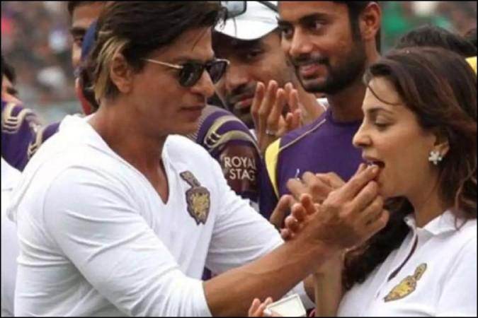 Juhi and SRK