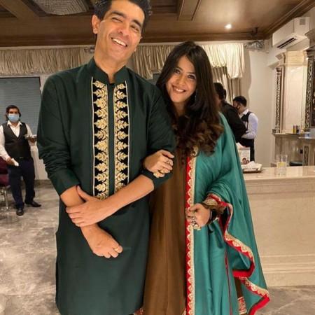 ekta kapoor with Manish Mlahotra