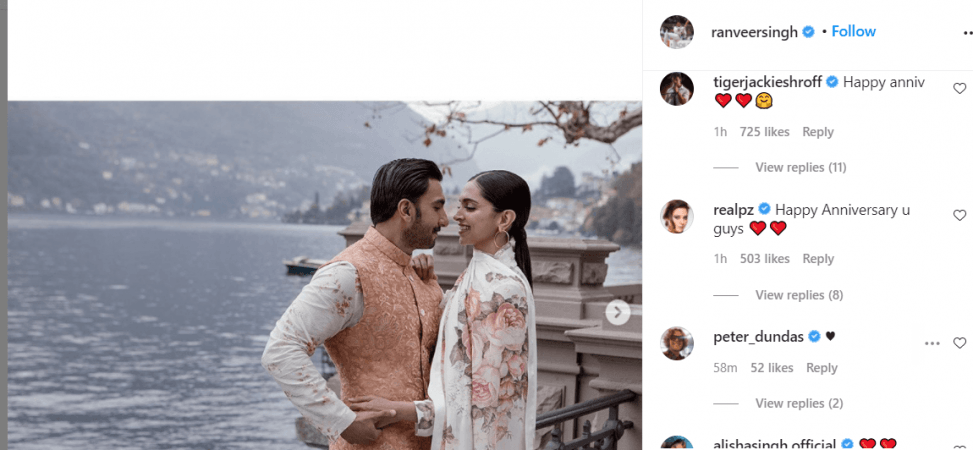 Deepika and Ranveer , comments