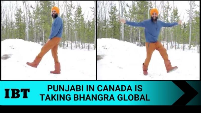 Bhangra in snow
