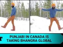 Bhangra in snow