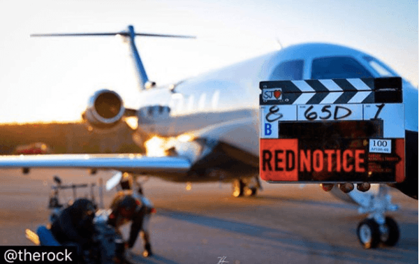 Netflix's Red Notice movie udpate Netflix Red Notice movie