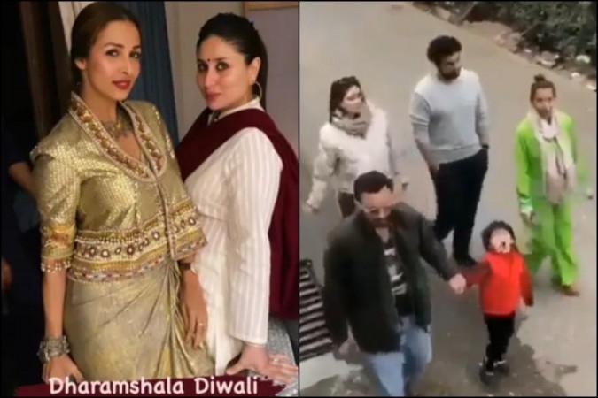 Kareena, Arjun Kapoor, Malaika Arora, Saif Ali Khan, Taimur Ali Khan