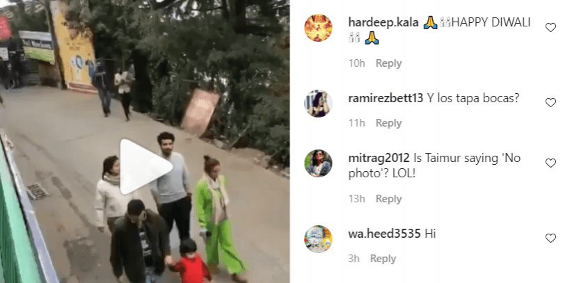 Netizens ask why Taimur and others aren't wearing mask