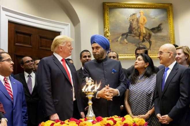 Donald Trump extends Diwali wishes from the White House diwali