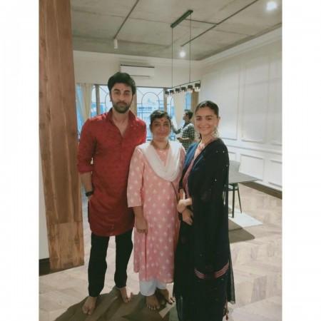 Alia and Ranbir Diwali