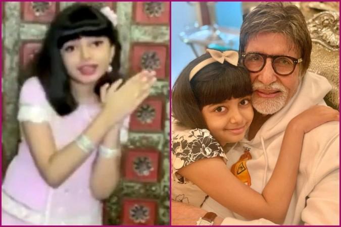 Amitabh Bachchan retweets Aardhya Bachchan's Jai Siya Ram performance