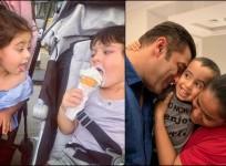 Taimur and Innaya and Salman and Arpita