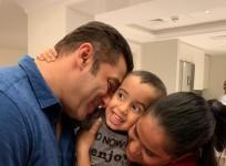 Salman Khan and Arpita Khan Sharma