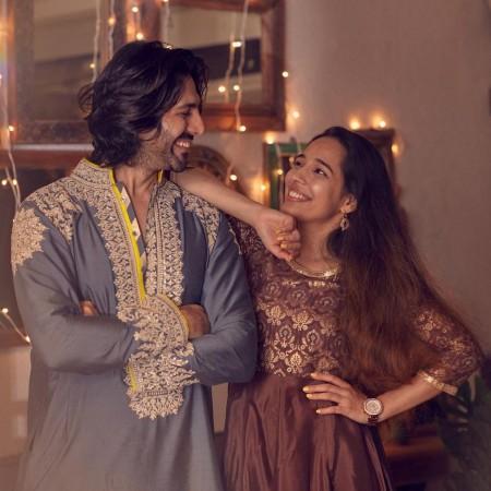 Kartik and his sister