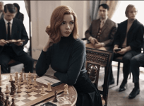 Anya Joy in The Queen's Gambit