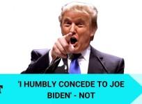 Trump concession speech