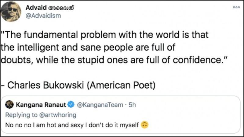 Netizens mock kangana ranaut