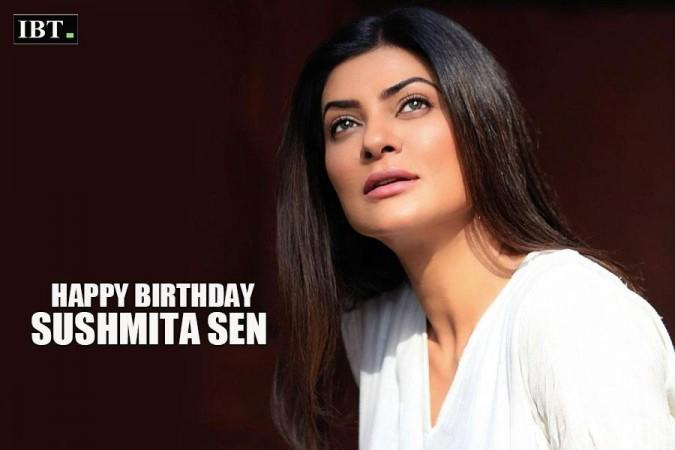 Happy birthday Sushmita Sen
