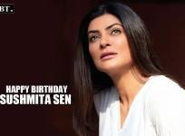 Happy birthday Sushmita Sen