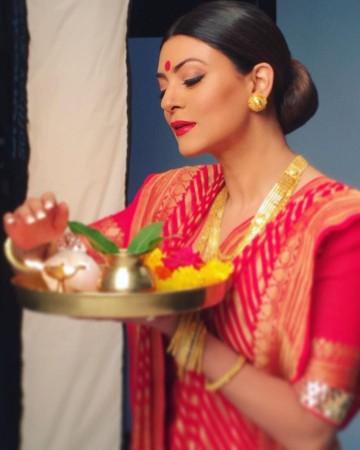 Sushmita Sen in saree