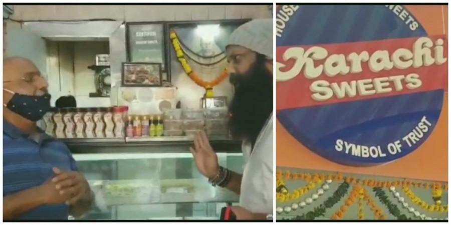 Mumbai's Karachi sweets owner asked to change name Mumbai's Karachi sweets owner asked to change name