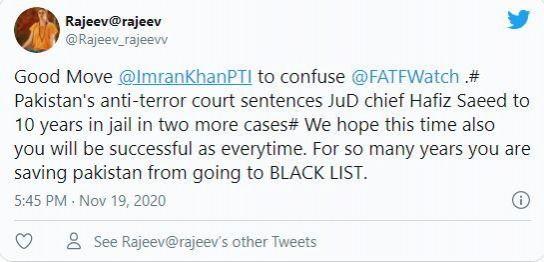 Hafiz Saeed sentencing