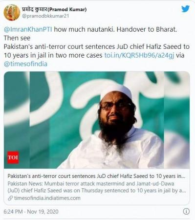 Hafiz Saeed sentencing