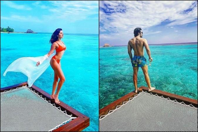 Tara Sutaria and Aadar Jain in Maldives