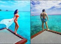 Tara Sutaria and Aadar Jain in Maldives