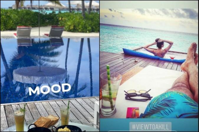 Aadar's Instagram story