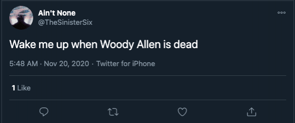 Woody Allen death rumor Woody Allen