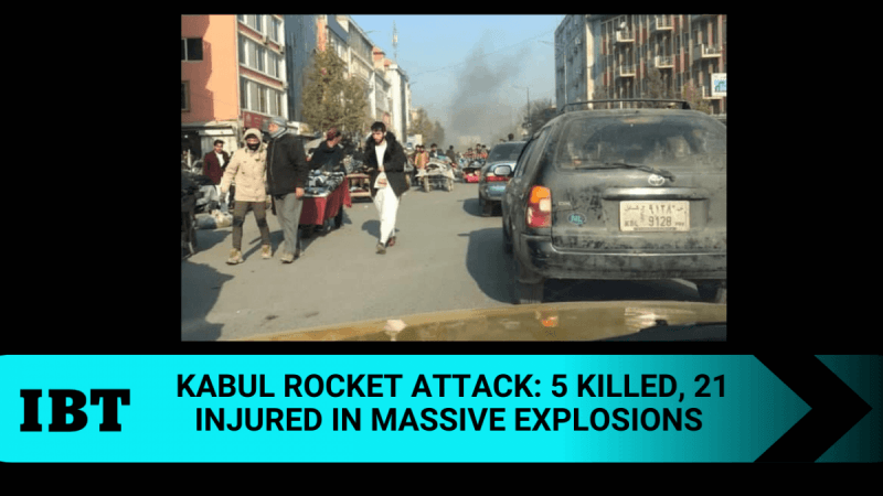Kabul Rocket attack
