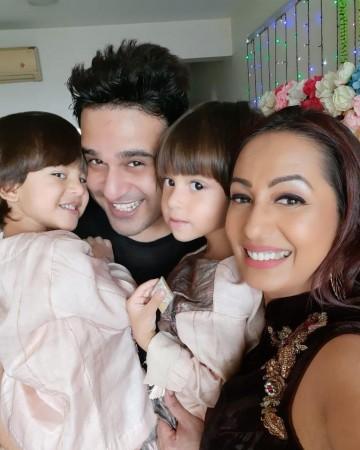 Krushna and his family