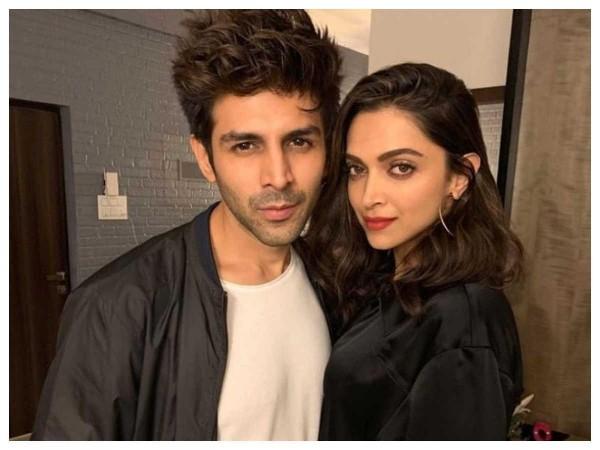 Deepika Padukone and Kartik Aaryan Deepika Padukone and Kartik Aaryan