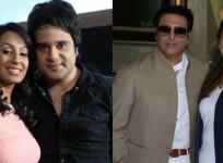 Krushna Abhishek and Kashmera Shah and Govinda