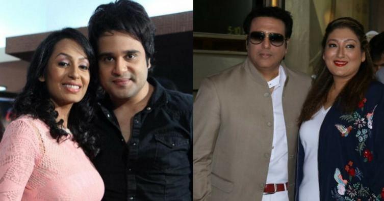 Krushna Abhishek and Kashmera Shah and Govinda Krushna Abhishek and Kashmera Shah and Govinda