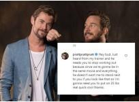 Chris Pratt Chris Hemsworth