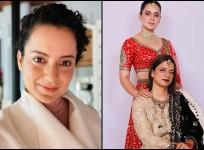 Kangana Ranaut and Rangoli