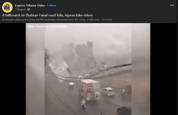 Video from Pakistan shared as cyclone Nivar in Chennai Video from Pakistan shared as cyclone Nivar in Chennai