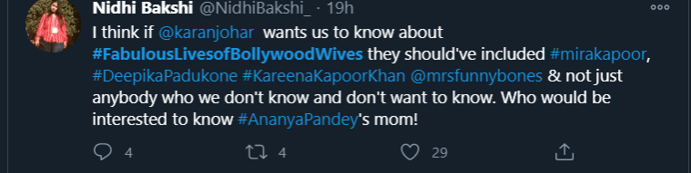 review of fabulous lives of bollywood wives