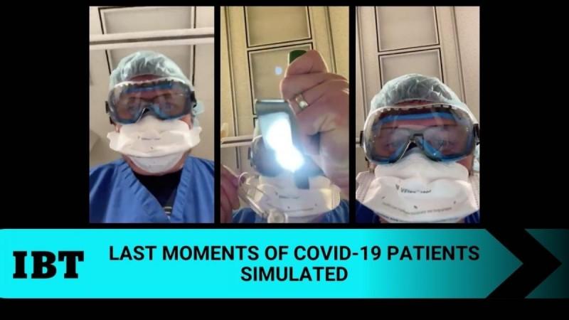COVID patients dying