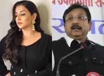 Vidya Balan and MP minister Vijay Shah