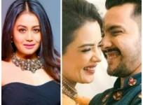 Neha Kakkar reacts to Aditya Narayan wedding picture with Shweta Agarwal