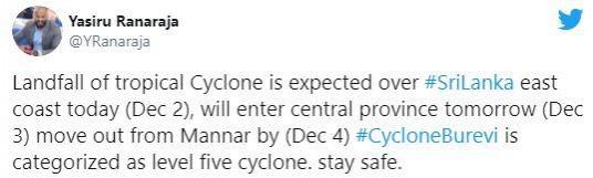 Cyclone Burevi